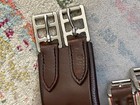 English Brown padded 54  Girth Used Tack Top Line Free Shipping