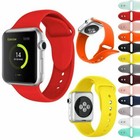 Replacement Silicone Wrist Band Strap For Apple Iwatch Series 9 8 7 6 5 4 3 2 1
