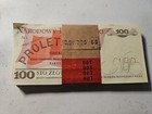 Polish Zlotych Banknotes Vintage Unc X 100 Never Used Bank Tape Rare Bundle Pack