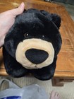 Aurora Black   Beige Bear Plush Stuffed Animal  Small 6-14 In  Washable  Age 3 