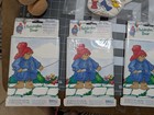 Vtg Curated Paddington Bear Collectibles Nursurey Lot Plush Wall Hanging Border