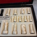 Vintage 1945 E  S  Lowe Co  Tournament Magnetic Chessmen    Rules-no Board