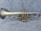King Master Model Cornet 1930s Vintage H n  White Part Repair Display Brass