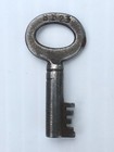  1   Eagle Lock Co  Steel Hollow Barrel Skeleton Key   B123