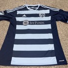 Sporting Kc Jersey Men s  Size Large Kansas City Mls Soccer Zusi