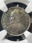 1904 Panama 5 Centesimos Ngc Au58 Lot g9664 Silver 