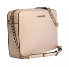 Michael Kors Jet Set Item Large East West Powder Blush Crossbody Bag  378 Nwt