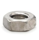 Metric Hex Jam Nuts A2 Stainless Steel Jam Thin Hex Nuts - Sizes M2 To M20