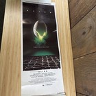 Alien  1979      Original U s  Insert Movie Poster  14x36 