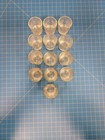 13 Clear Glass Mini Shot Glasses Tasting Sampler Cups Barware Party Set