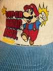 Vintage 80 s Nintendo Super Mario Bros Corduroy Hat Cap Official Licensed Rare