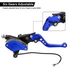 For Suzuki Gsxr600 Gsxr750 Gsxr1000 Brake Levers Master Cylinder Reservoir Set