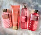 Bath And Body Works 4 Pcs Gift Set Cream Shower Gel Mist Body Lotion Pick Scents