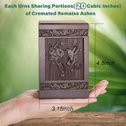 Cremation Urns For Human Ashes Adult Male Female  Wooden Hummingbird Urns Box An