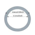 2 Pcs Blender O Ring Gasket Rubber Sealing Rings Replacement Parts