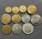 Egypt          Lot Of 11  World Foreign Coins