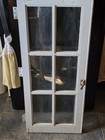 Antique 6 Panel Casement Window 43x19 Shabby Cabinet  Door Shabby Chic 