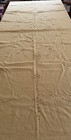 Vintage Madeira Hand Embroidered Linen Butterfly Cutwork Tablecloth 101x80