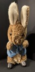 Vtg Eden Beatrix Potter Plush Toy Peter Rabbit Wind-up Music Box Works  Ny Usa