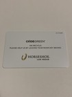Horseshoe Hotel Resort Casino Las Vegas Room Key Card 