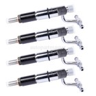 4pcs Fuel Injector For Cat 236b 252b 262b 268b 277b D4g D3g D5g Tractor Loader