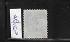 Great Britain Scott  50  plate 6  1867-80  6p  violet-with Hyphen   -wmk 25-used
