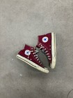 Vintage 70s 80s Made In Usa Faded Maroon Converse High Tops Size 7 1 2 Men   s