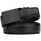 Men s Comfort Genuine Leather Ratchet Dress Belt With Automatic Click Buckle    