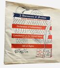 3 Documents Of Freedom - Authentic Reproductions On Antiqued Parchment Us 1956