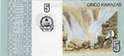 Banknote Angola P151a 5 Kwanzas 2012