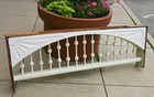 Antique Victorian Wooden Spandrel Fretwork Gingerbread Stick   Ball Porch Trim