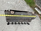 Antique Cast Iron Electric Fireplace Insert Logs  Rustic Lodge Needs Rewire