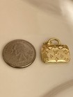 Louis Vuitton Zipper Pull Button Charm  double Sided 