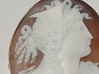 Large Antique Cameo Brooch