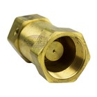 1-1 2  Inch Female Npt In Line Brass Compressed Air Check Valve Cil112112u