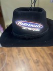 Huge Rare Bud Light Tim Mcgraw Cowboy Hat Pool Table Light 