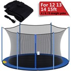 Trampoline Safety Net Enclosure Netting Replacement For 12 Ft Frames 6 Pole