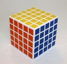 Brain Teaser Magic Cube Puzzle 5x5  White