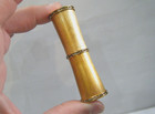 Vintage Revlon Futurama Van Cleef   Arpels Gold Lipstick Case   591 Rhinestones
