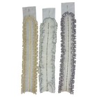 Vintage 60s Ruffled Dickey Collars With Trim Set Of 3