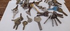 Mixed Lot Of Vintage Keys Pad Locks Locksmith Repurpose 