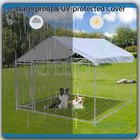 Outdoor Dog Cage Kennel Pet Playpen Enclosure W chain Link Fence 10x10ft 6 56 Ft