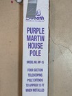 Purple Martin House Pole Bird House Mp-15 4 Section Telescoping 15  Heath Prod