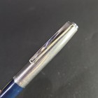 Vintage Parker 51 Fountain Pen Blue Stainless Cap Untested