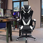 Gaming Chair High Back Ergonomic Racing Computer Desk With Comfortable Lumbar Su