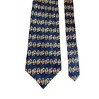 Fashion Neckwear 100  Silk Mens Neck Tie Blue Tan Brown Career Dad Gift