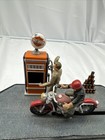 Franklin Mint Harley Davidson Sportster Cast Iron 2002 Mechanical Bank 0229 9500
