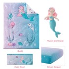 4 Pieces Crib Bedding Set For Baby Boys Girls  Infant Toddler Nursery Baby Be   