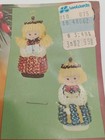 Vtg Walco Carollers Sequin Bead Christmas Ornament Craft Kit 1975 Nos 