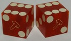 Vintage Dice From Tropicana Casino   Hotel  Las Vegas  Nevada  No 